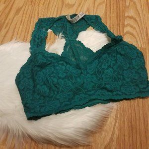 Free People Galloon Lace Racerback- NWT